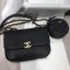 Chanel Calfskin Flap Bag and Coin Purse AS1094 01 Black 2019 Collection CE03554