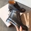 Chanel Calfskin Flat Lace up Short Boot Black 2019 01 Collection CE02202