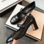 Chanel Calfskin Mid-Heel Mary Janes Ballerinas Pump Black 2019 Collection CE02925
