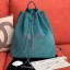 Chanel Cambo Canvas Backpack Blue 2020 Collection CE03493
