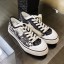 Chanel Canvas Sneakers G26250 Black/White 2020 Collection CE03643