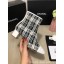 Chanel CC Logo Ankle Boots Tweed Gray 2020 CE01681