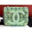 Chanel CC Logo Coco Flap Bag AS0321 Tweed Light Green 2019 CE02391