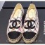Chanel CC Logo Tweed Fabric Espadrilles Diamond 2019 CE02318