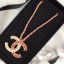 Chanel CC Necklace AB0124 Rosy 2019 Collection CE02859