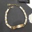 Chanel Chain Leather Tag Choker Necklace White 2019 Collection CE02192