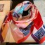 Chanel Coco Silk Twill Square Scarf 110x110cm Pink 2020 Collection Scarf CE02438
