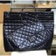 Chanel Crumpled Calfskin Quilting Large Shopping Bag Black 2019 CE03321