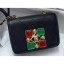 Chanel Crystals Small Chain Flap Bag Black/Red/Green 2020 CE02741