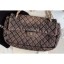 Chanel Denim Large Classic Flap Bag Nude 2020 CE03901