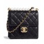 Chanel Flap Bag AS0584 Black CE01275