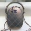 Chanel Grained Metallic Lambskin and Rainbow Metal Camera Case AS0765 Copper 2019 Collection CE04128