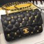 Chanel Lambskin 18k Charms Mini Classic Flap Bag A69900 Black 2018(Gold-Tone Metal) Collection CE04391
