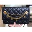 Chanel Lambskin All About Chains Wallet on Chain WOC Bag Black 2019 CE01420