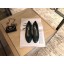 Chanel Lambskin Classic Bow Ballerinas Flats Quilting Dark Green CE03165
