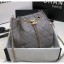 Chanel Lambskin Large Drawstring Bag With Chain AS1699 Grey 2020 Collection CE01646