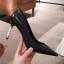 Chanel Lambskin Pearl Heel Pumps G35534 Black 2020 Collection CE03226