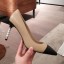 Chanel Lambskin Pearl Heel Pumps G35534 Nude 2020 Collection CE02484