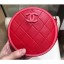 Chanel Lambskin Round Clutch With Chain Bag AP0060 Red 2019 CE00819