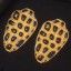 Chanel Large Resin Stones Beetle Clip-on Stud Earrings Black/Gold AB1805 2019 Collection CE03004