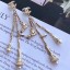 Chanel Lion Chain Earrings AB2142 Gold 2019 Collection CE01847