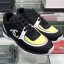 Chanel Lycra Patchwork Sneakers G34765 Black/Yellow 2019 Collection CE02303