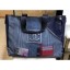 Chanel Mesh and PVC Shopping Tote Small Bag Navy Blue 2019 CE03934