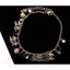 Chanel Metal & Glass Pearls Anklet AB0983 2019 CE00832