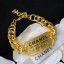 Chanel Metal Tag Bracelet AB3072 Gold 2020 Collection CE01875