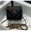 Chanel Mini Vanity with Classic Chain AP1340 Black 2020 Collection CE04029