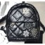 Chanel Mixed Fibers Cocoon Backpack Bag AS1025 Black 2019 CE02266