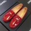 Chanel Patent Calfskin Flat Loafers G35110 Red 2020 Collection CE00951