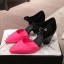 Chanel Patent Calfskin Mary Jane Pumps G35426 Pink/Black 2020 Collection CE02480