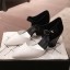 Chanel Patent Calfskin Mary Jane Pumps G35426 White/Black 2020 Collection CE03807
