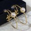 Chanel Pearl CC Hoop Earrings AB3189 2019 Collection CE01649