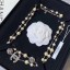 Chanel Pearl CC Long Necklace Blue 2019 Collection CE02502