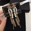 Chanel Pearl Chain Tassel Earrings AB2812 2019 Collection CE04045