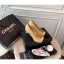 Chanel Pearl Heel 8.5cm Pumps G31983 Apricot 2019 CE03412
