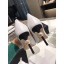 Chanel Pearl Heel 8.5cm Pumps G31983 White 2019 CE03627