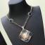 Chanel Pearl Short Necklace Peacock Blue 2019 Collection CE02277