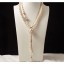 Chanel Pearl Y Necklace White/Silver/Gold 2019 Collection CE04236