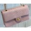 Chanel Python Classic Flap Medium Bag A1112 50 CE02363