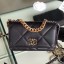 Chanel Quilted 19 Wallet on Chain WOC AP0957 Black 2019 Collection CE01443