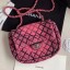 Chanel Quilted Denim Small Flap Bag Pink 2020 Collection CE00865
