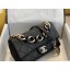 Chanel Quilted Lambskin Large Flap Bag with Resin Chain AS1354 Black 2019 Collection CE03675