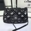 Chanel Quilted Puffer Wax Calfskin Flap Bag Black 2019 Collection CE01837