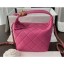 Chanel Quilted Small Hobo Clutch Bag AS1745 Dark Pink 2020 CE02404