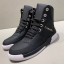 Chanel Silky Smooth Calfskin High-Top Sneakers G35079 Black 2019 Collection CE03933