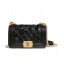 Chanel Small Boy Chanel Handbag A67085 Black CE02134