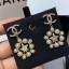 Chanel Star Pearl Short Earrings AB2335 2019 Collection CE03737